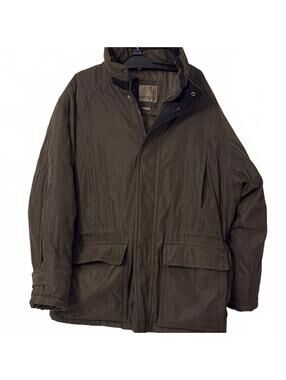 RAINFOREST Military Brown Jacket Weather-Resistant Size LG